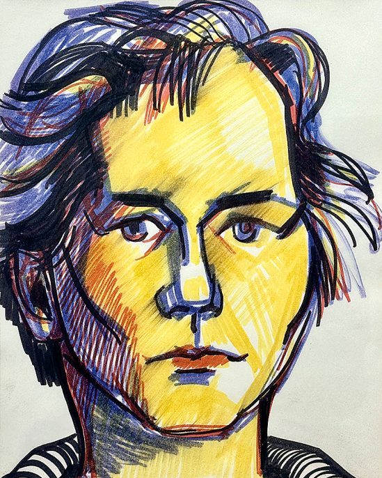 Betty Feves, “Self Portrait"
